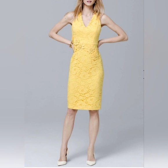 Lace Sheath Dress - Picture 9 of 9